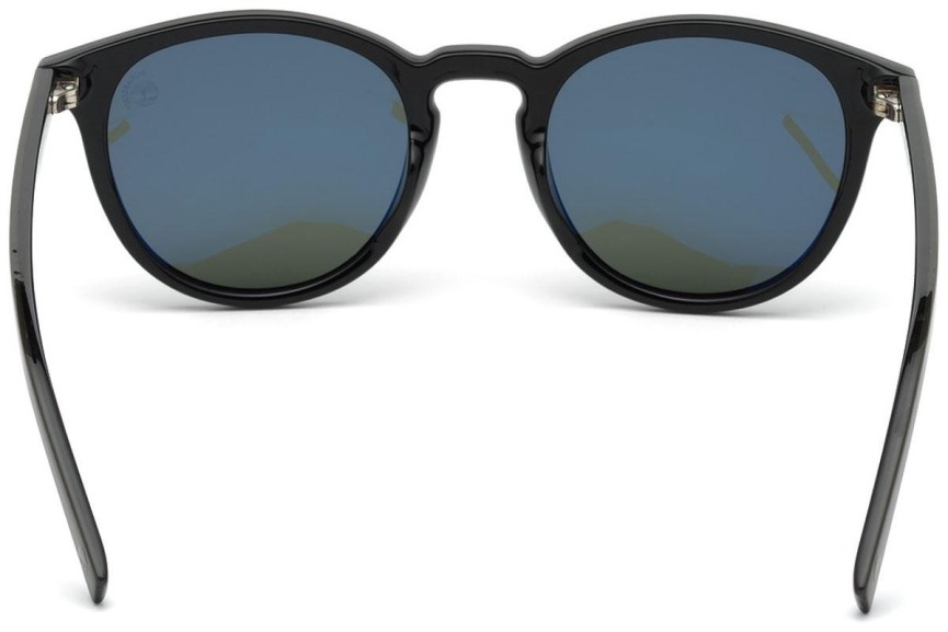 Sluneční brýle Timberland TB9197 01R Polarized Okrouhlé Černé