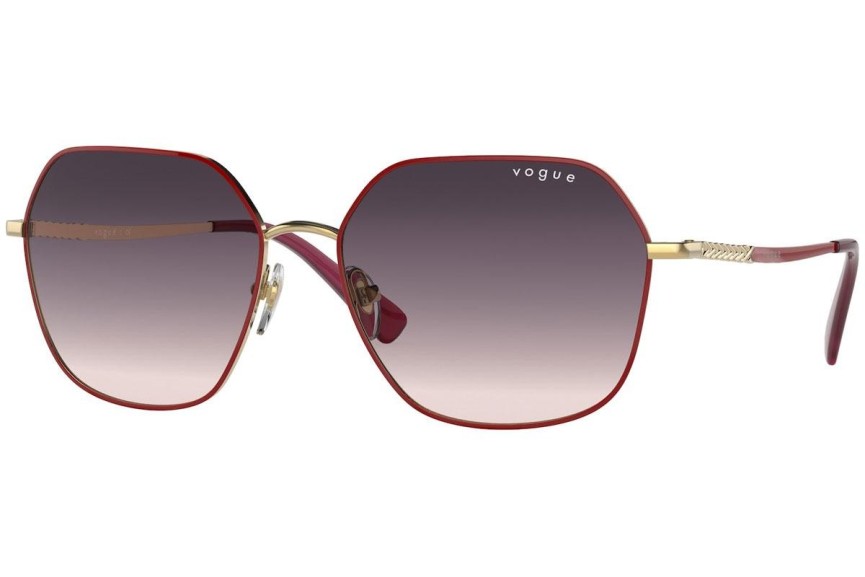 Sluneční brýle Vogue Eyewear VO4198S 280/36 Squared Červené