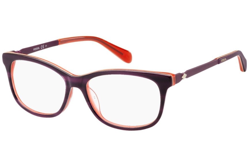 Brýle Fossil FOS7025 7FF Cat Eye Fialové