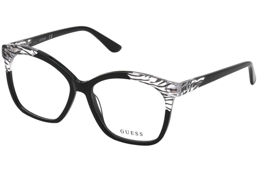 Brýle Guess GU2820 001 Cat Eye Černé