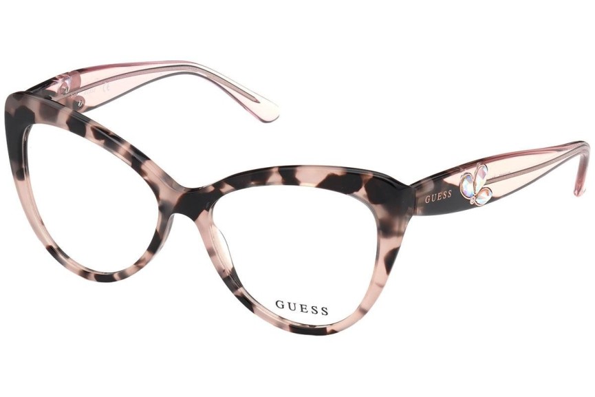 Brýle Guess GU2837 074 Cat Eye Havana