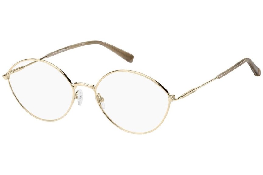 Brýle Max Mara MM1395 3YG Oválné Zlaté