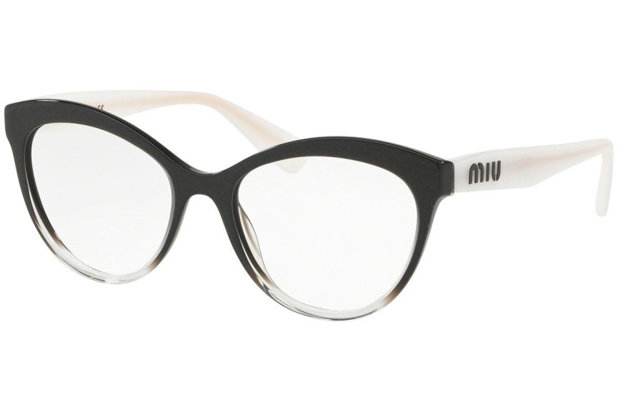 Brýle Miu Miu MU04RV 1141O1 Cat Eye Černé