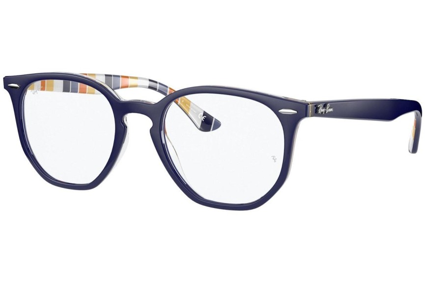 Brýle Ray-Ban Hexagonal RX7151 8091 Squared Modré