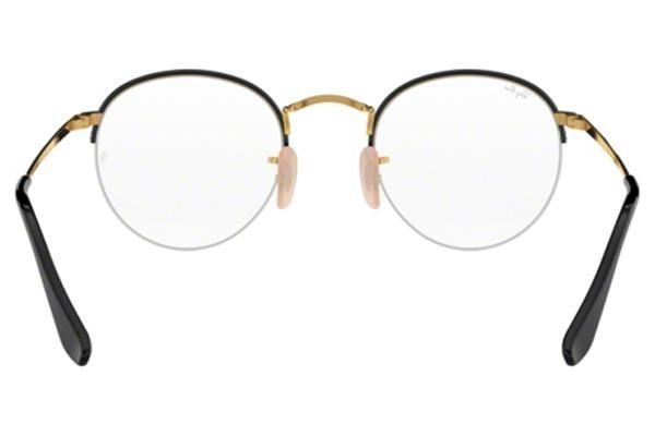 Brýle Ray-Ban Round Gaze RX3947V 2946 Okrouhlé Černé