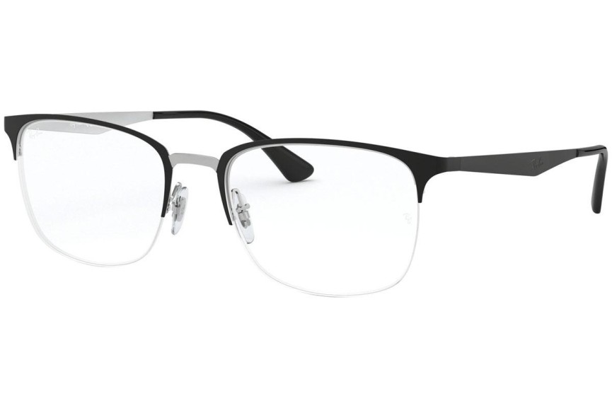 Brýle Ray-Ban RX6433 2997 Squared Černé