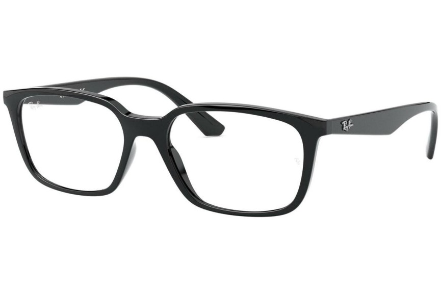 Brýle Ray-Ban RX7176 2000 Obdélníkové Černé