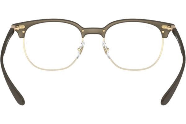 Brýle Ray-Ban RX7186 8063 Browline Hnědé