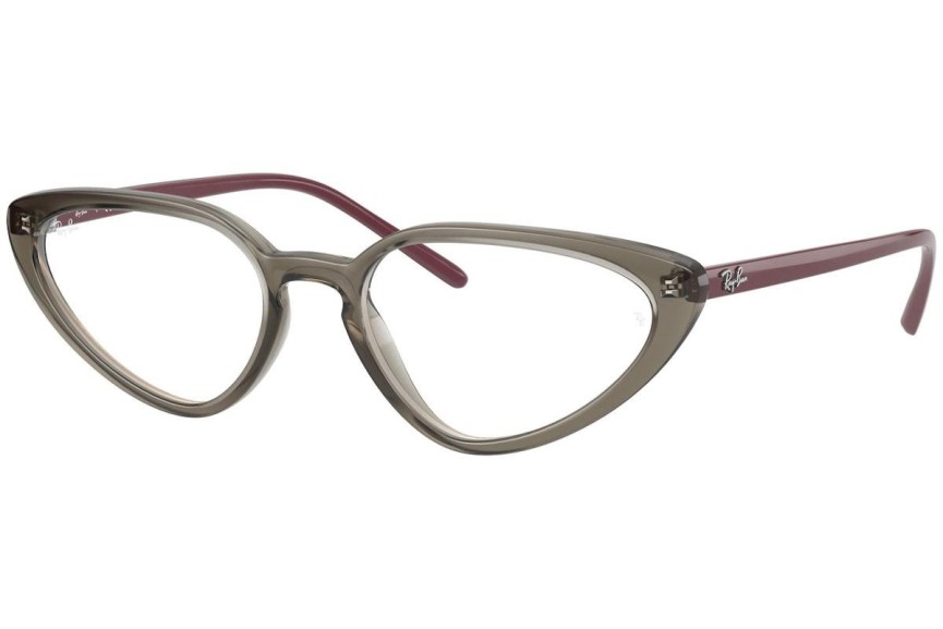 Brýle Ray-Ban RX7188 8083 Cat Eye Šedé