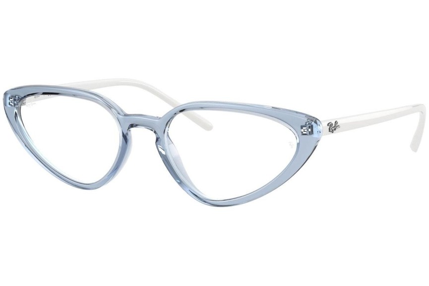 Brýle Ray-Ban RX7188 8085 Cat Eye Modré