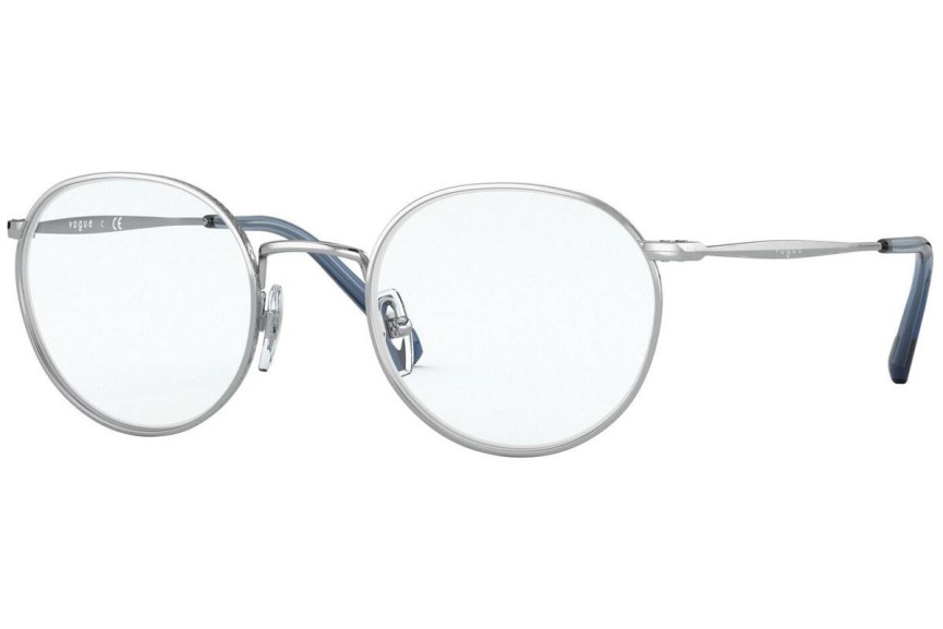 Brýle Vogue Eyewear VO4183 323 Okrouhlé Stříbrné