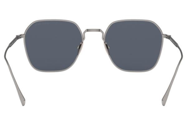 Sluneční brýle Giorgio Armani AR6104 300387 Squared Stříbrné