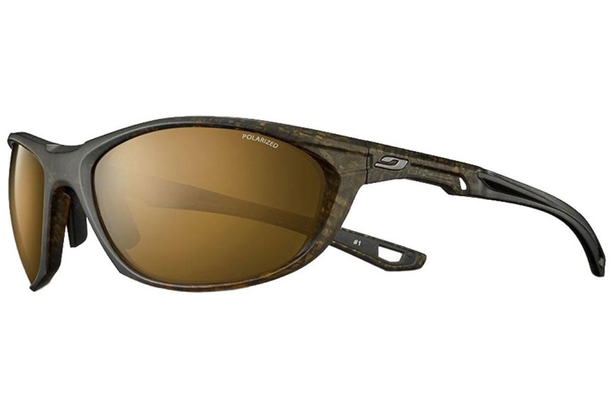 Sluneční brýle Julbo Race 2.0 J482 9051 Polarized Obdélníkové Hnědé