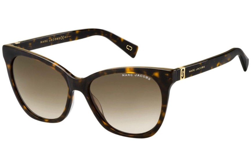 Sluneční brýle Marc Jacobs MARC336/S 086/HA Cat Eye Havana