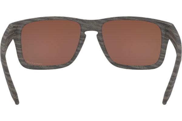 Sluneční brýle Oakley Holbrook XS OJ9007-11 Polarized Squared Hnědé