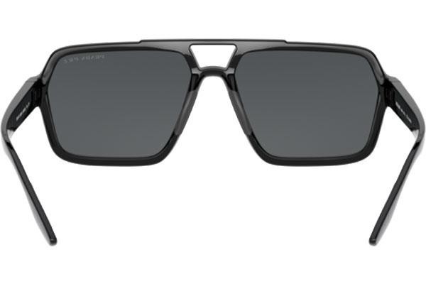 Sluneční brýle Prada Linea Rossa PS01XS 1AB02G Polarized Obdélníkové Černé