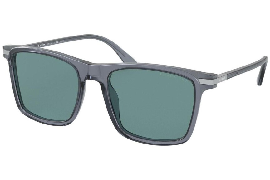 Sluneční brýle Prada PR19XS 01G04D Polarized Squared Šedé