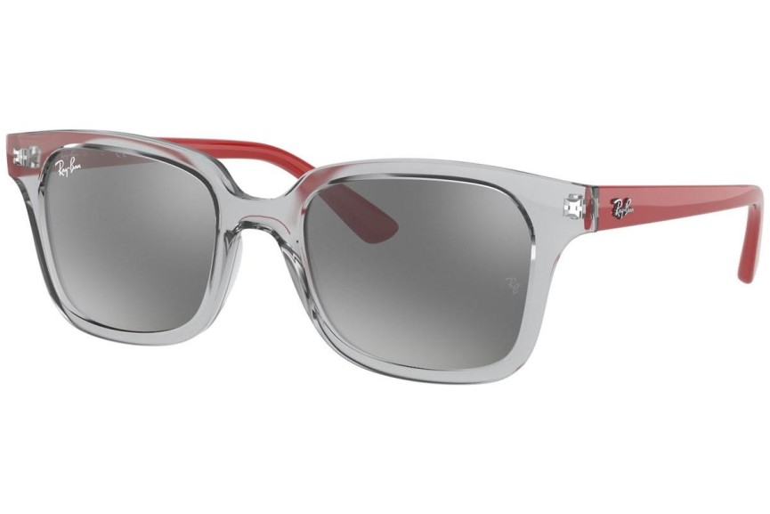 Sluneční brýle Ray-Ban Junior RJ9071S 70636G Squared Šedé