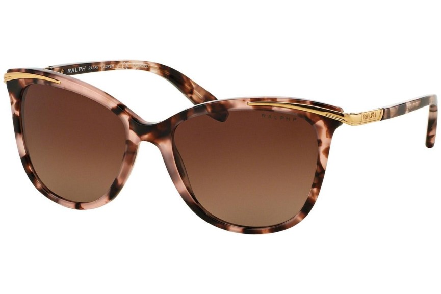 Sluneční brýle Ralph by Ralph Lauren RA5203 1463T5 Polarized Cat Eye Růžové