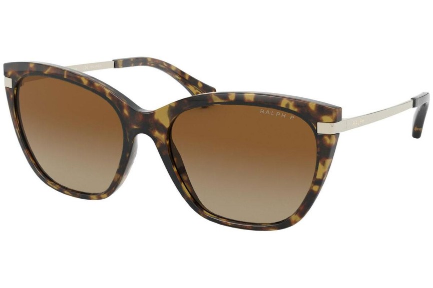 Sluneční brýle Ralph by Ralph Lauren RA5267 5836T5 Polarized Cat Eye Havana