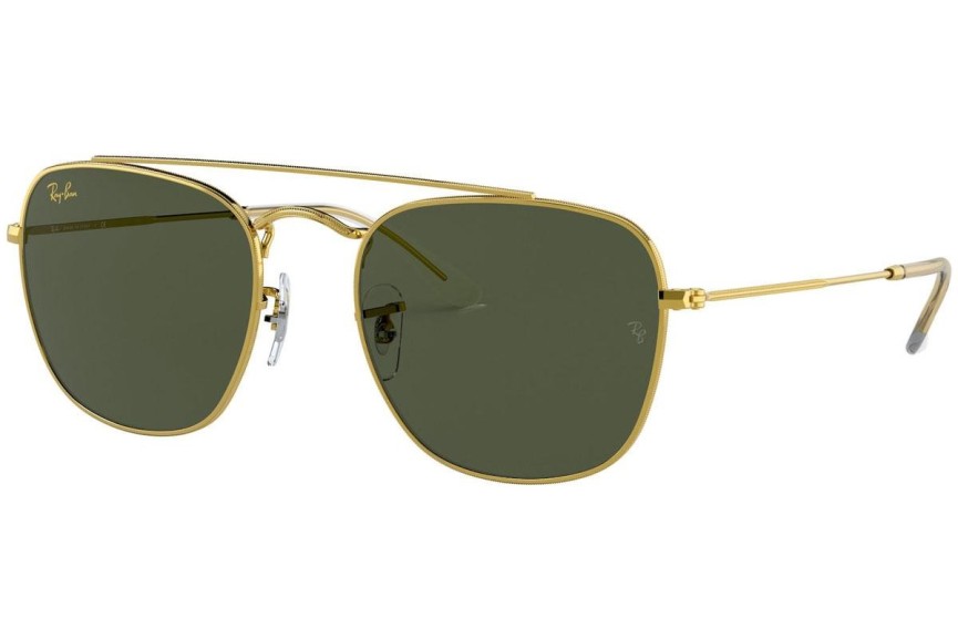 Sluneční brýle Ray-Ban RB3557 919631 Squared Zlaté