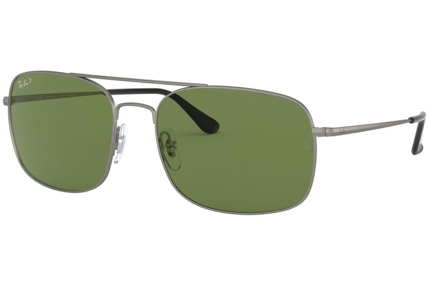 Sluneční brýle Ray-Ban RB3611 029/O9 Polarized Squared Šedé