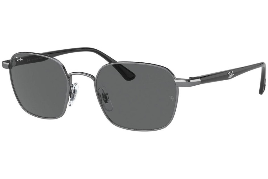 Sluneční brýle Ray-Ban RB3664 004/B1 Squared Stříbrné