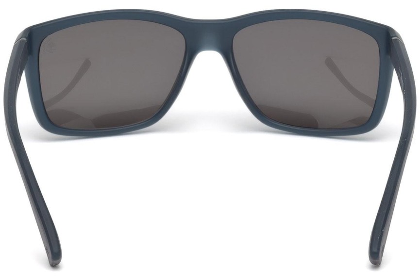 Sluneční brýle Timberland TB9115 91D Polarized Squared Modré