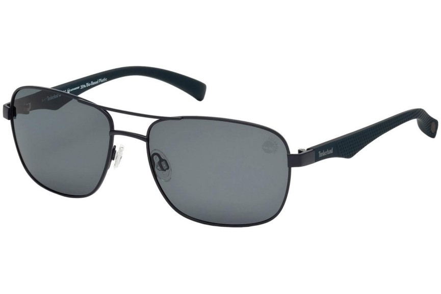 Sluneční brýle Timberland TB9136 91D Polarized Pilot Modré