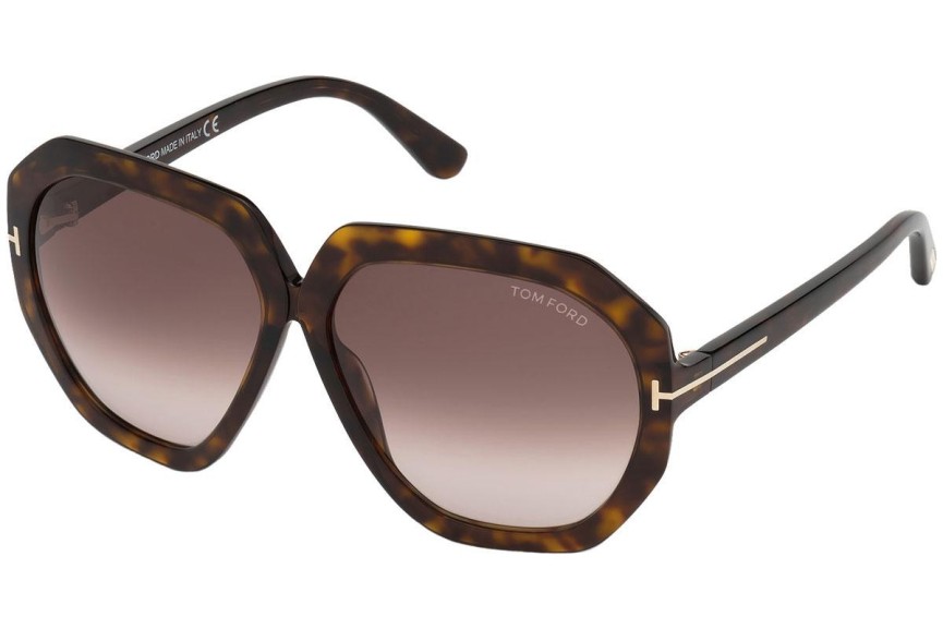 Sluneční brýle Tom Ford FT0791 52T Oversize Havana