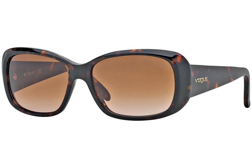 Sluneční brýle Vogue Eyewear Boogie Woogie Special Collection VO2606S W65613 Obdélníkové Havana