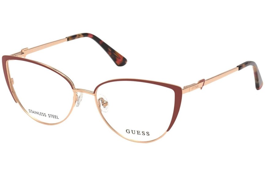 Brýle Guess GU2813 070 Cat Eye Červené