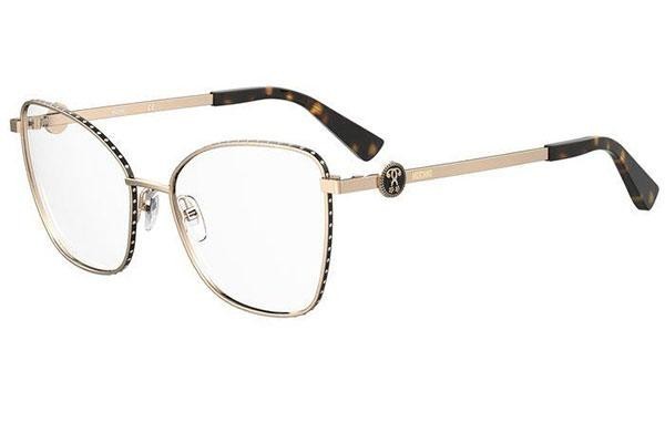 Brýle Moschino MOS587 RHL Cat Eye Zlaté