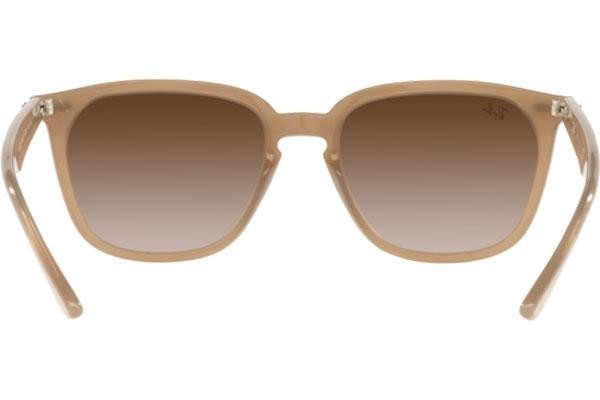 Sluneční brýle Ray-Ban RB4362 616613 Squared Béžové