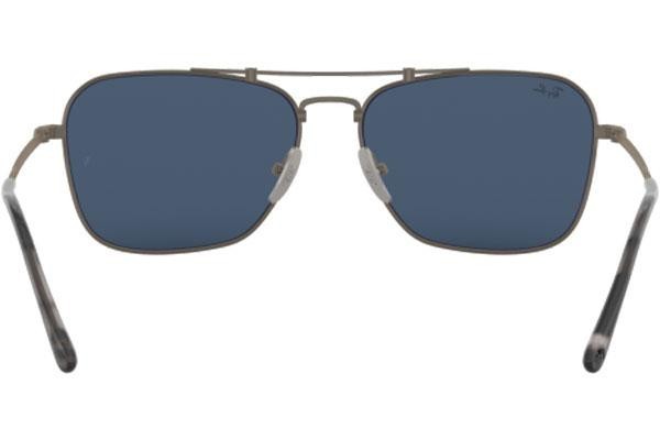 Sluneční brýle Ray-Ban Titanium Titanium Collection RB8136 9138T0 Squared Hnědé