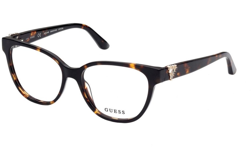 Brýle Guess GU2855-S 052 Okrouhlé Havana