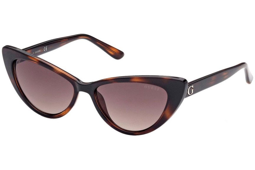 Sluneční brýle Guess GU7830 52F Cat Eye Havana