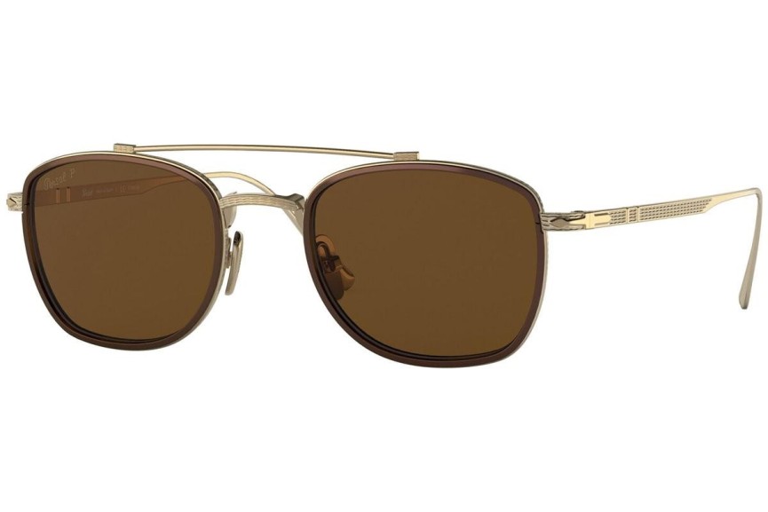 Sluneční brýle Persol PO5005ST 800957 Polarized Squared Zlaté