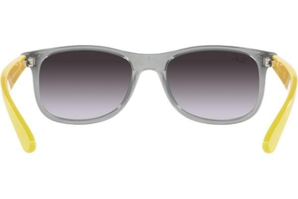 Sluneční brýle Ray-Ban Junior RJ9062S 70788G Squared Šedé