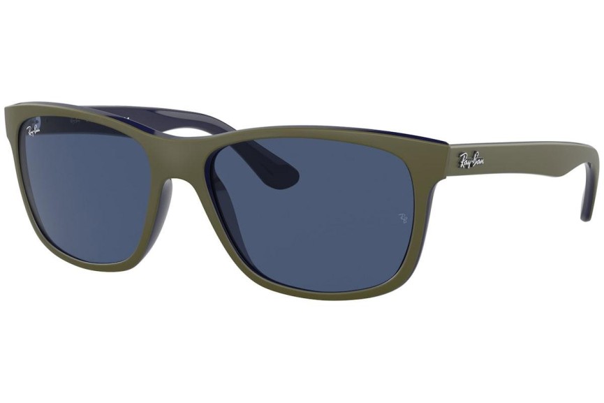 Sluneční brýle Ray-Ban RB4181 657080 Squared Zelené