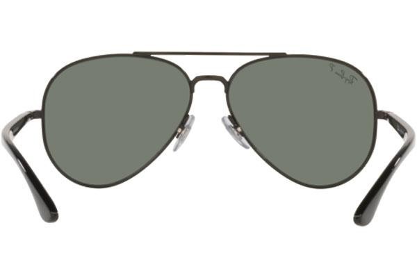 Sluneční brýle Ray-Ban RB3675 002/58 Polarized Pilot Černé