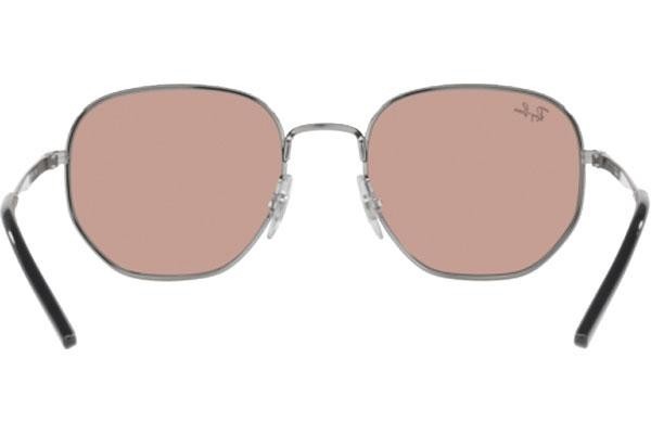 Sluneční brýle Ray-Ban RB3682 9227Q4 Squared Stříbrné