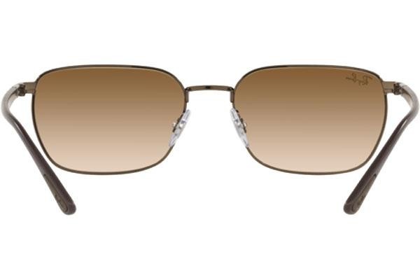 Sluneční brýle Ray-Ban RB3684 014/51 Obdélníkové Hnědé