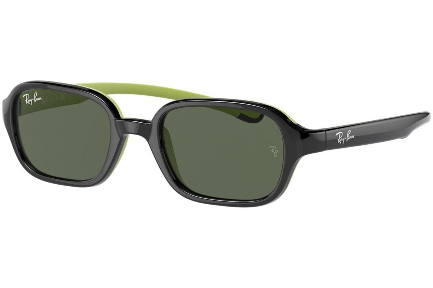 Sluneční brýle Ray-Ban Junior RJ9074S 709471 Obdélníkové Černé