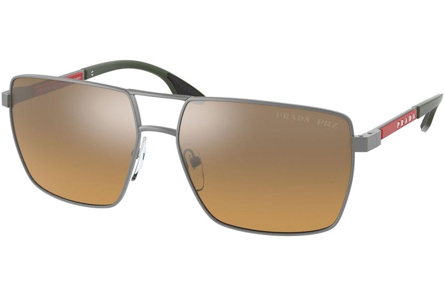 Sluneční brýle Prada Linea Rossa PS50WS DG109O Polarized Squared Šedé