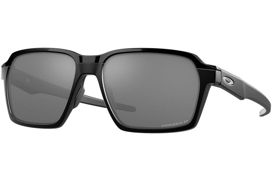 Sluneční brýle Oakley Parlay OO4143-04 Polarized Obdélníkové Černé