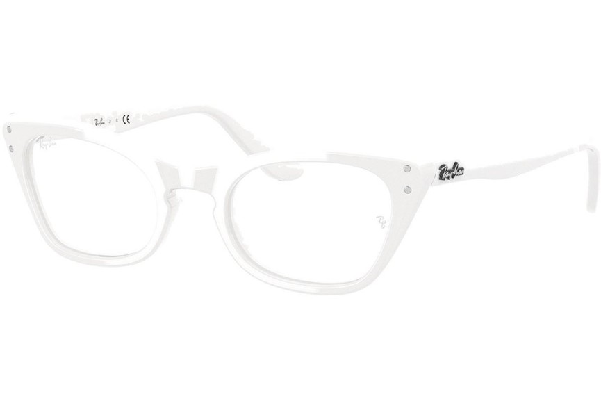 Brýle Ray-Ban Junior Miss Burbank RY9099V 3890 Cat Eye Bílé