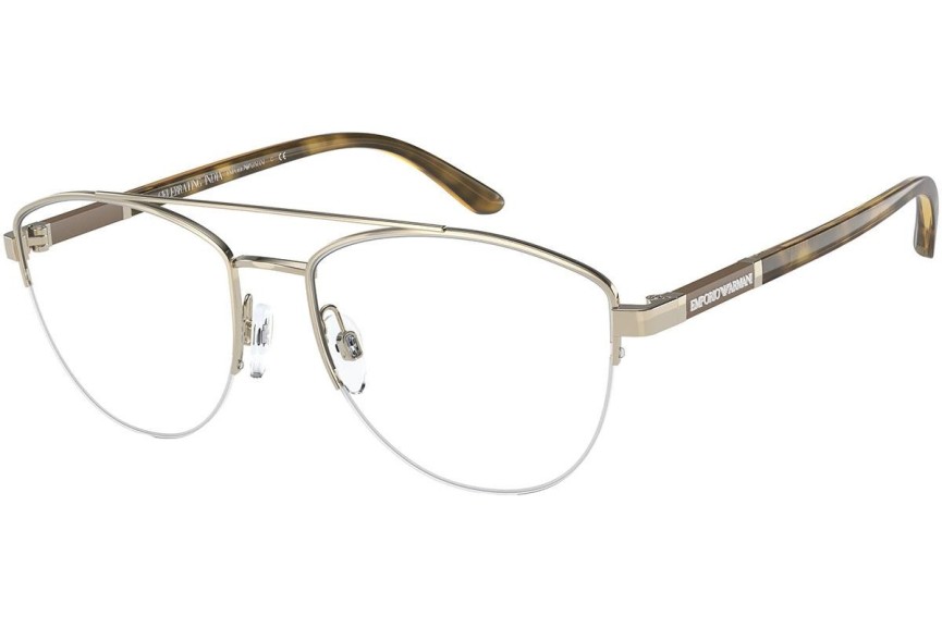 Brýle Emporio Armani EA1119 3013 Squared Zlaté