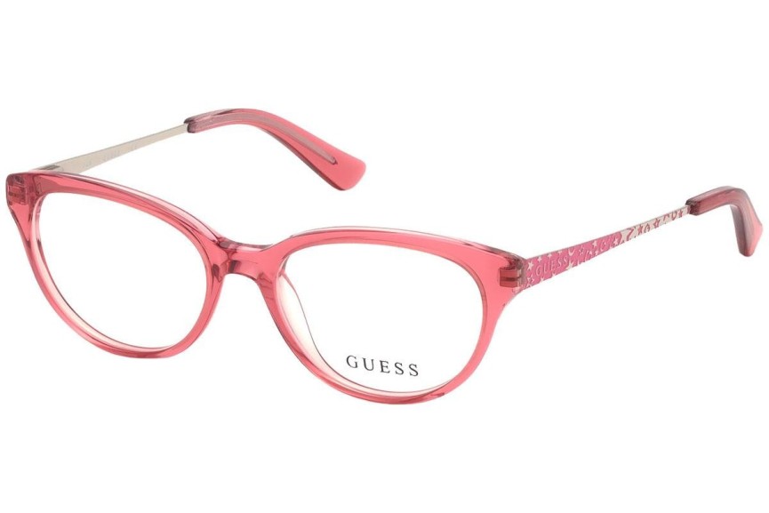 Brýle Guess GU9185 072 Cat Eye Růžové