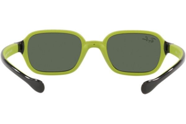 Sluneční brýle Ray-Ban Junior RJ9074S 709471 Obdélníkové Černé